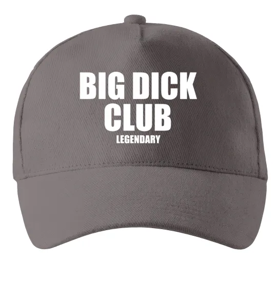 Кепка Big dick club legendary Сірий фото