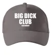 Кепка Big dick club legendary Сірий фото