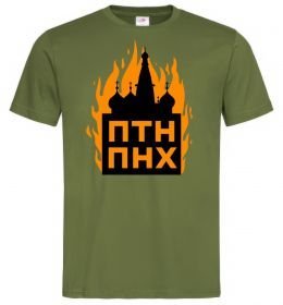 Чоловіча футболка ПТН ПНХ кремль горить