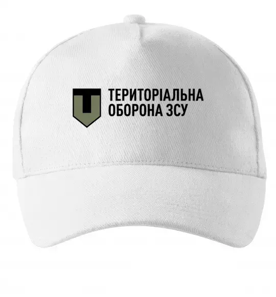 Кепка Територіальна оборона ЗСУ Белый фото