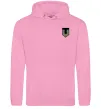 Чоловіча толстовка (худі) ТРО емблема Рожевий фото