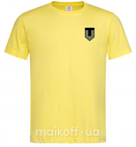 Мужская футболка ТРО емблема Лимонный фото