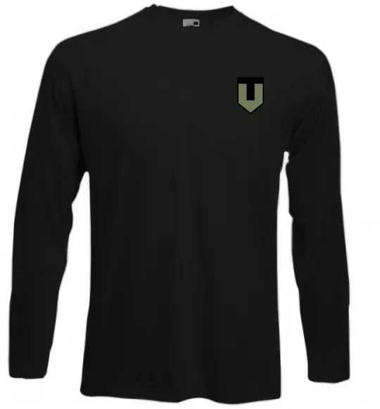 Лонгслив ТРО емблема Черный фото