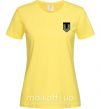 Жіноча футболка ТРО емблема Лимонний фото