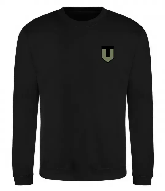 Світшот ТРО емблема Чорний фото