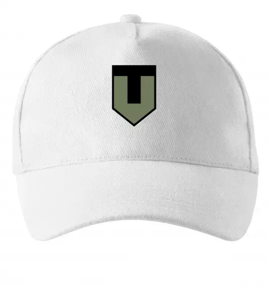 Кепка ТРО емблема Білий фото