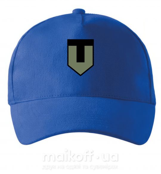 Кепка ТРО емблема Ярко-синий фото