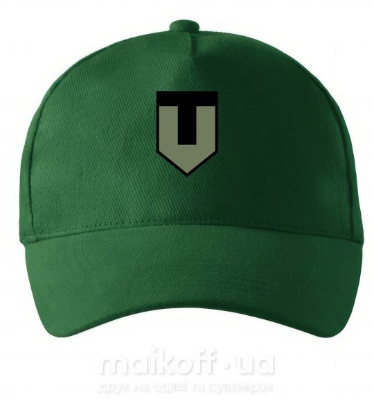Кепка ТРО емблема Темно-зелений фото