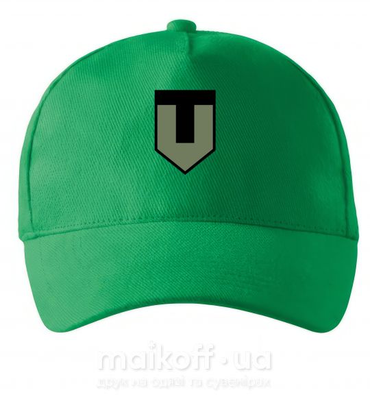 Кепка ТРО емблема Зеленый фото