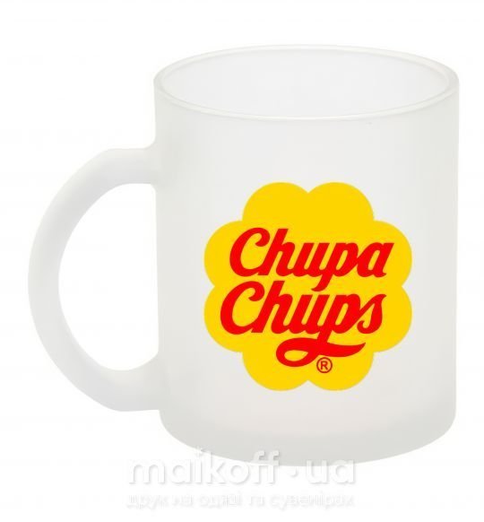 Чашка стеклянная Chupa Chups Фроузен фото