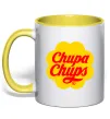 Чашка с цветной ручкой Chupa Chups Лимонный Чашка с цветной ручкой Chupa Chups Лимонный фото