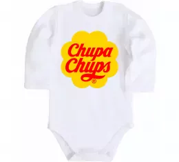 Детский боди Chupa Chups Белый фото