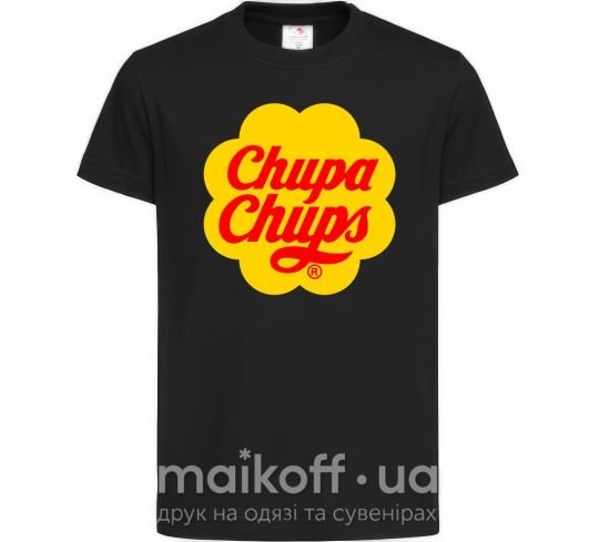 Дитяча футболка Chupa Chups Чорний фото