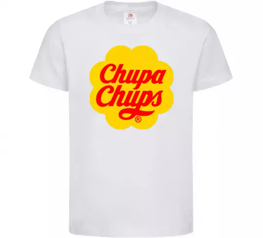 Дитяча футболка Chupa Chups Білий фото