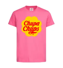 Детская футболка Chupa Chups Ярко-розовый фото