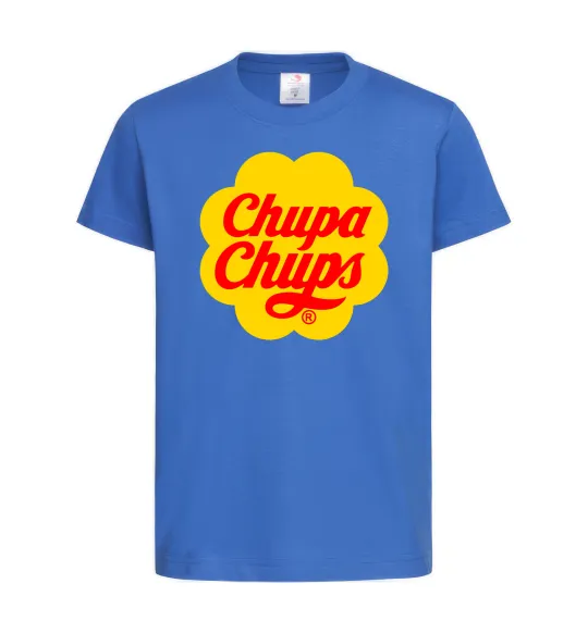 Детская футболка Chupa Chups Ярко-синий фото