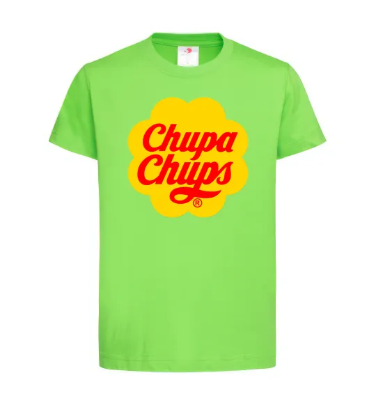 Детская футболка Chupa Chups Лаймовый фото