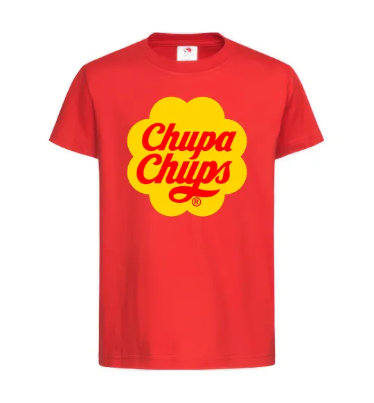 Детская футболка Chupa Chups Красный фото