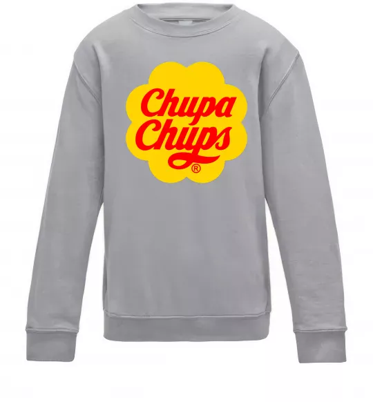 Детский Свитшот Chupa Chups Серый меланж фото