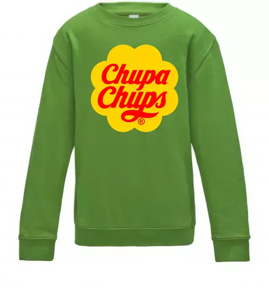Детский Свитшот Chupa Chups Лаймовый фото