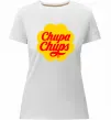 Жіноча преміум футболка Chupa Chups Білий фото