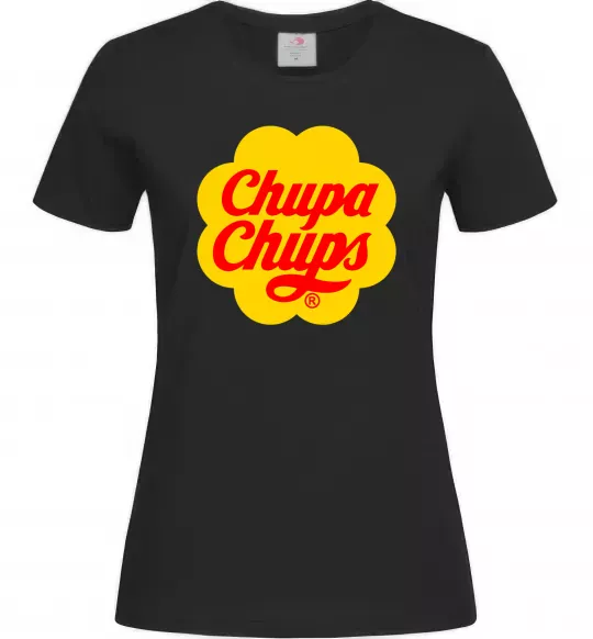 Женская футболка Chupa Chups Черный фото