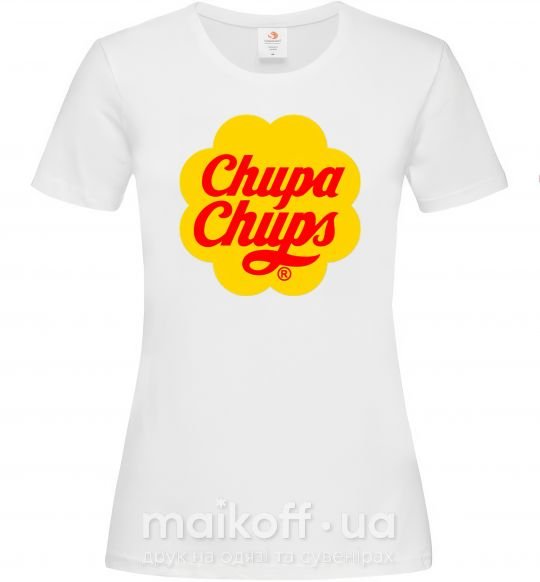 Женская футболка Chupa Chups Белый фото