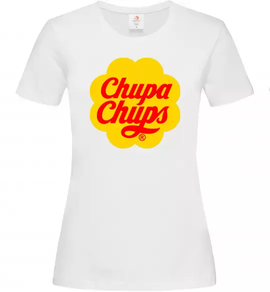Женская футболка Chupa Chups Белый фото