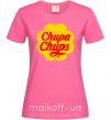 Жіноча футболка Chupa Chups Яскраво-рожевий фото