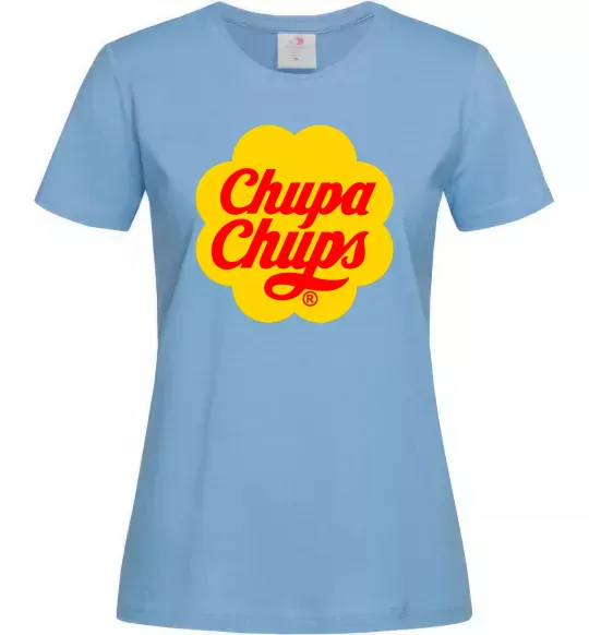 Женская футболка Chupa Chups Голубой фото