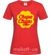 Женская футболка Chupa Chups Красный фото