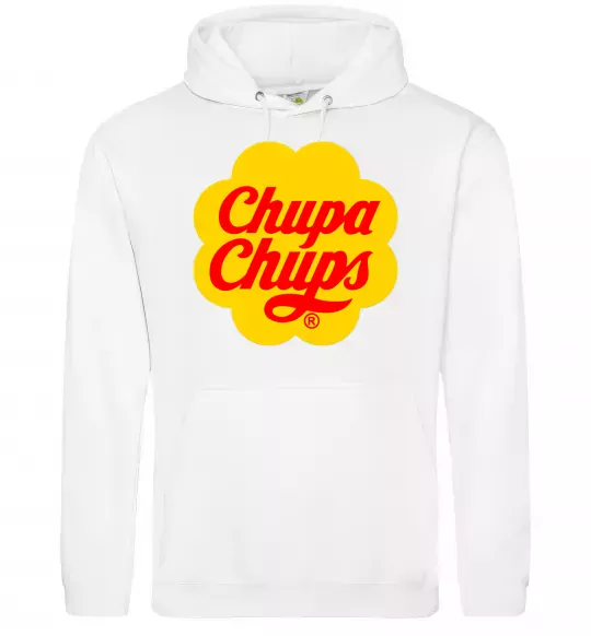 Мужская толстовка (худи) Chupa Chups Белый фото
