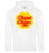 Женская толстовка (худи) Chupa Chups Белый фото