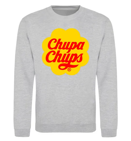 Світшот Chupa Chups Сірий меланж фото