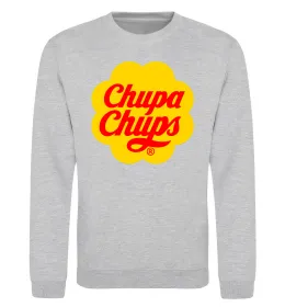 Світшот Chupa Chups Сірий меланж фото