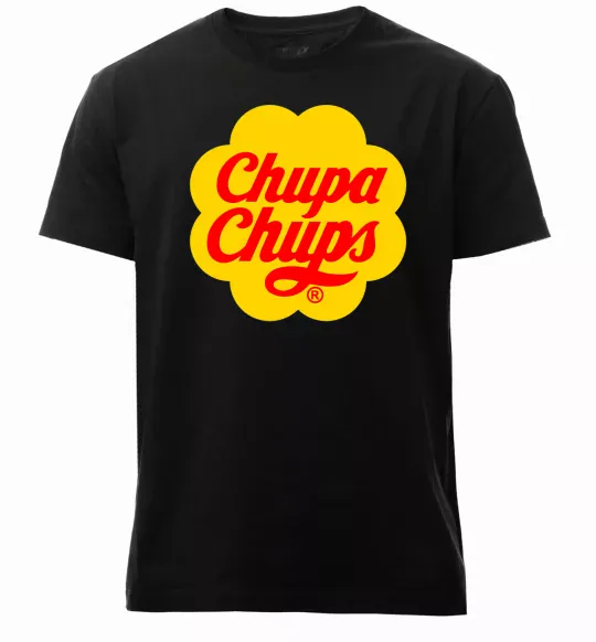Чоловіча преміум футболка Chupa Chups Чорний фото