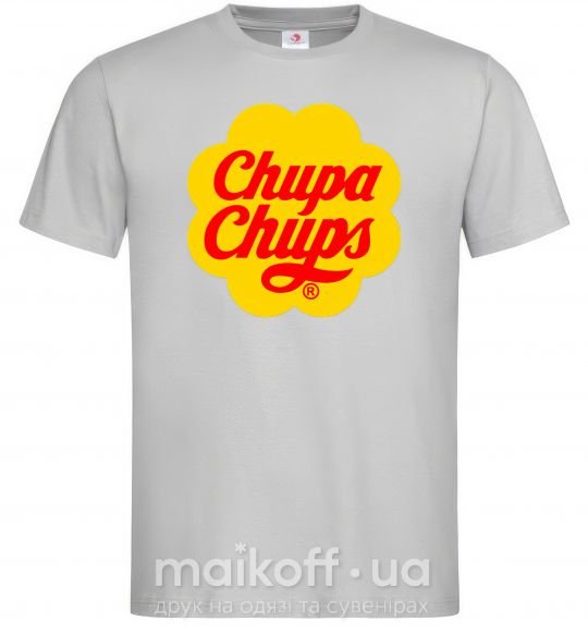 Чоловіча футболка Chupa Chups Сірий фото