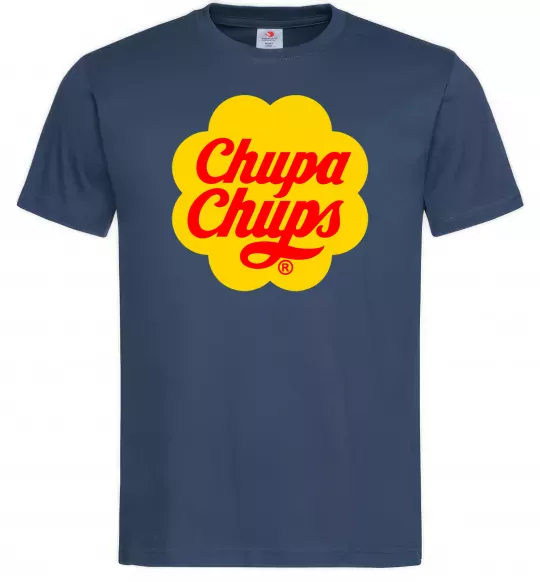 Мужская футболка Chupa Chups Темно-синий фото