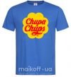 Мужская футболка Chupa Chups Ярко-синий фото