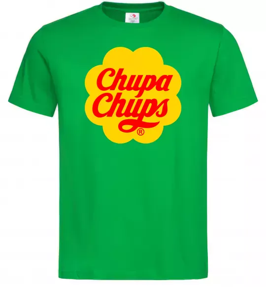 Мужская футболка Chupa Chups Зеленый фото