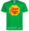 Мужская футболка Chupa Chups Зеленый фото