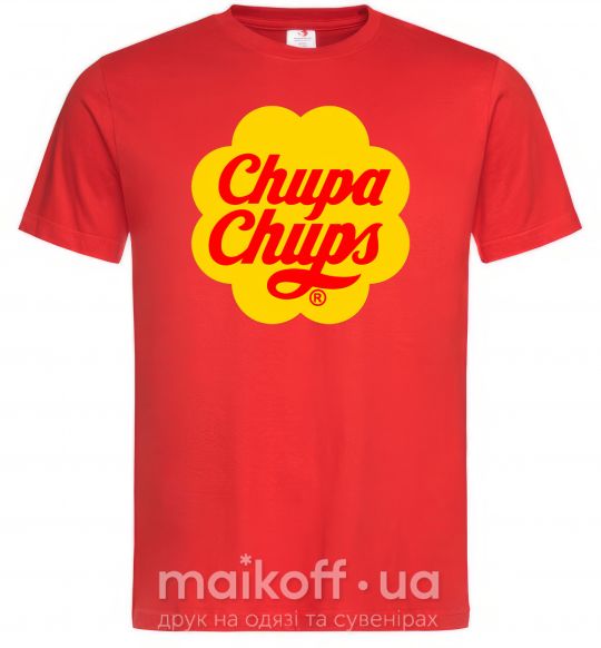 Чоловіча футболка Chupa Chups Червоний фото