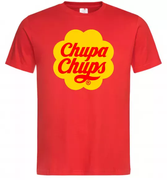 Мужская футболка Chupa Chups Красный фото