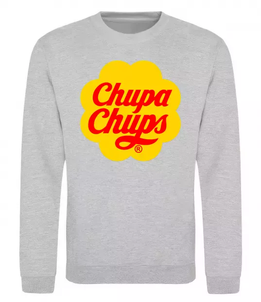 Світшот Chupa Chups Сірий меланж фото