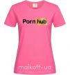 Женская футболка Pornhub Ярко-розовый фото