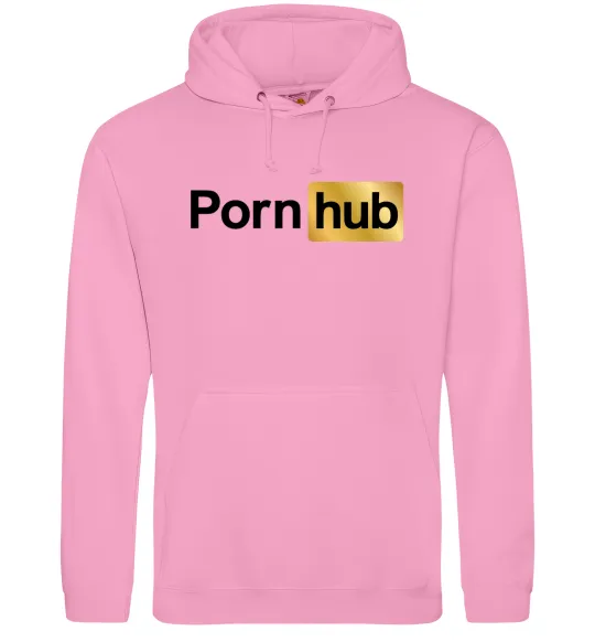Чоловіча толстовка (худі) Pornhub Рожевий фото