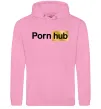 Жіноча толстовка (худі) Pornhub Рожевий фото