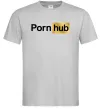 Мужская футболка Pornhub Серый фото