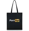 Эко-сумка Pornhub Черный фото