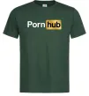 Мужская футболка Pornhub Темно-зеленый фото